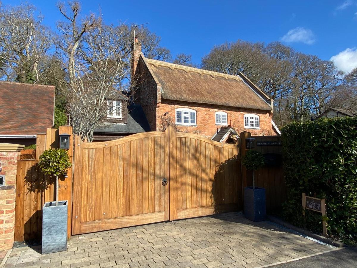 Little Woodside A Beautiful New Forest Self Contained Private Luxury Annexe New Milton Dış mekan fotoğraf